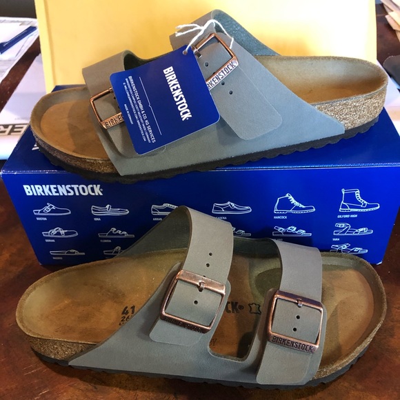 Birkenstock Shoes - Birkenstock Arizona Stone 10 Medium New
